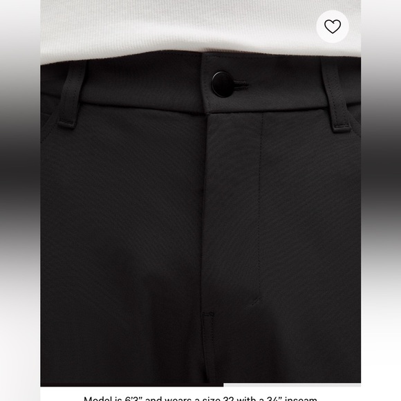 lululemon athletica Black ABC Classic-Fit 5 Pocket Pant - Picture 4 of 11
